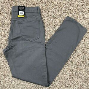 Banana Republic Men’s 5-Pocket Chino Pants Gray, Size 32x34 (New)